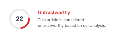 TrustLens Low Score